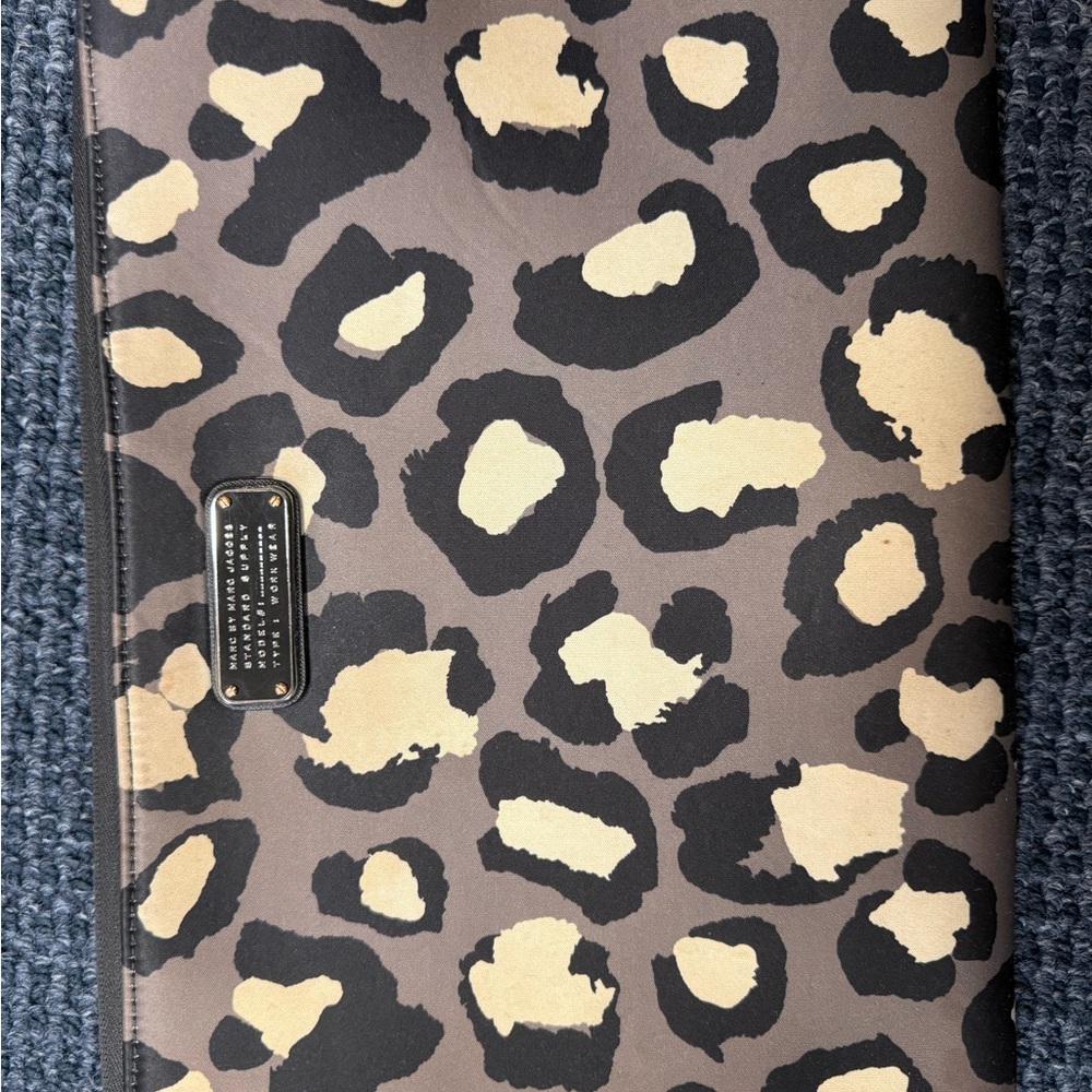 Marc By Marc Jacobs Animal Print Laptop Sleeve